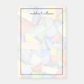 Crosshatch Quilt I Post-it Klebezettel (Vorderseite)