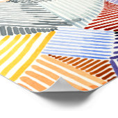 Crosshatch Quilt I Poster (Ecke)