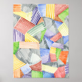 Crosshatch Quilt I Poster (Vorne)