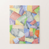 Crosshatch Quilt I Puzzle (Vertikal)