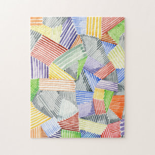 Crosshatch Quilt I Puzzle