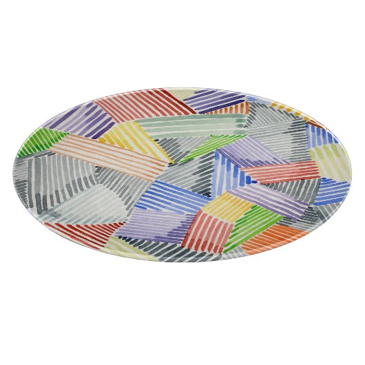 Crosshatch Quilt I Schneidebrett (Ecke)