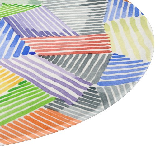 Crosshatch Quilt I Schneidebrett (Ecke)