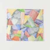 Crosshatch Quilt I Wandteppich (Vorderseite (Horizontal))