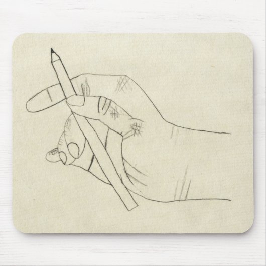 Crosshatched Handmousepad Mousepad (Vorne)