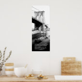 Crossing Brooklyn Ferry New York City Walt Whitman Poster (Küche)