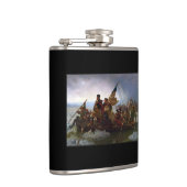 Crossing Delaware 1776: General George Washington Flachmann (Rechts)