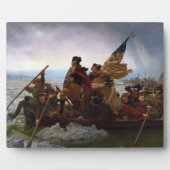 Crossing Delaware 1776: General George Washington Fotoplatte (Vorderseite)