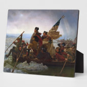Crossing Delaware 1776: General George Washington Fotoplatte (Seite)
