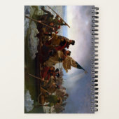 Crossing Delaware 1776: General George Washington Notizblock (Rückseite)