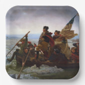 Crossing Delaware 1776: General George Washington Pappteller (Vorderseite)