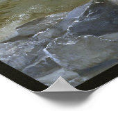 Crossing Delaware 1776: General George Washington Poster (Ecke)