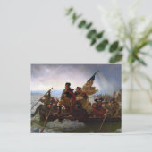 Crossing Delaware 1776: General George Washington Postkarte (Stehend Vorderseite)