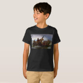 Crossing Delaware 1776: General George Washington T-Shirt (Vorne ganz)
