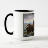 Crossing Delaware 1776: General George Washington Tasse (Links)