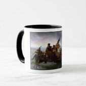 Crossing Delaware 1776: General George Washington Tasse (Vorderseite Links)