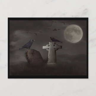 Crossing-Friedhof-Postkarte Postkarte