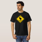 Crossing Road sign Dodo T-Shirt (Vorne ganz)