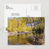 Crossing The Buffalo River Postcard Postkarte (Vorne/Hinten)