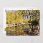 Crossing The Buffalo River Thinking Of U Postcard Postkarte (Vorne/Hinten)