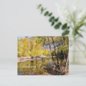 Crossing The Buffalo River Thinking Of U Postcard Postkarte (Stehend Vorderseite)