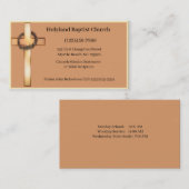 Crosskirche Business Cards Visitenkarte (Vorne/Hinten)