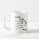 Crossmath Puzzle 1 Coffee Mug Kaffeetasse (Links)