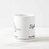 Crossmath-Puzzle 1 Kaffeetasse (Mittel)