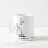 Crossmath Rätsel 2 Kaffeetasse (Vorderseite Links)