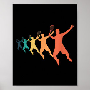 Crossminton Badminton Repeat Poster