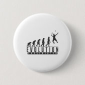 Crossminton Evolution Speedminton Button (Vorderseite)