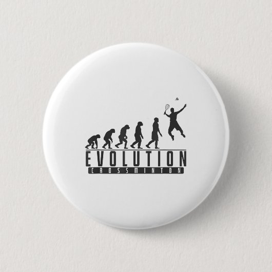 Crossminton Evolution Speedminton Button (Vorderseite)