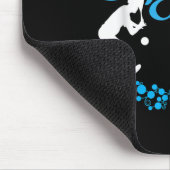 Crossminton Racquetball Speed Badminton Player Squ Mousepad (Ecke)