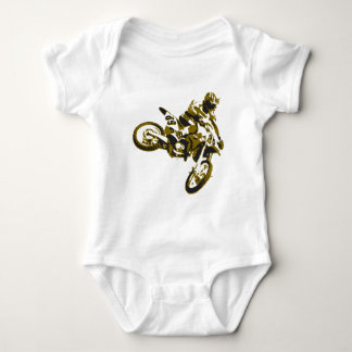 Crossmotorrad Baby Strampler