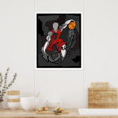 Crossover Heart von NGBOO Poster (Küche)