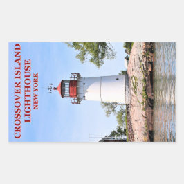 Crossover Island Lighthouse, New York Stickers