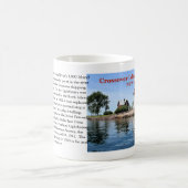Crossover Island Lighthouse, New Yorker Tasse (Mittel)