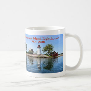Crossover Island Lighthouse, New Yorker Tasse