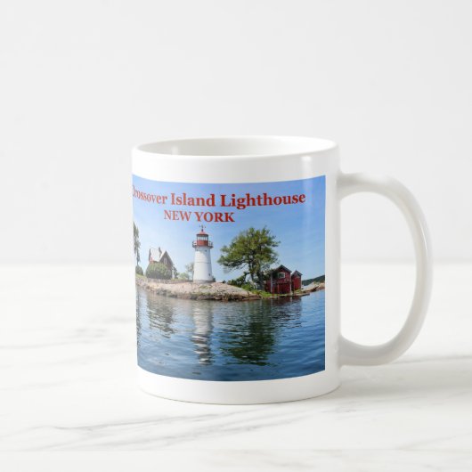 Crossover Island Lighthouse, New Yorker Tasse (Rechts)