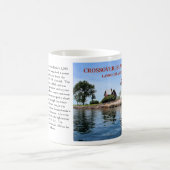 Crossover Island Lighthouse, New Yorker Tasse (Mittel)