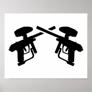 Crossover Paintballwaffe Poster