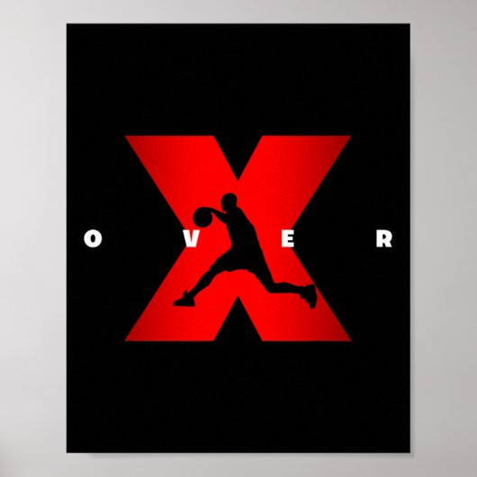 Crossover X Over Bysketbyll Apparel - Bysketbyll Poster (Vorne)