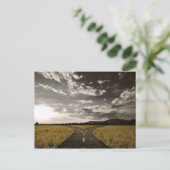 Crossroad-Bivio Postkarte (Stehend Vorderseite)