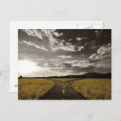 Crossroad-Bivio Postkarte (Vorne/Hinten)