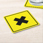 Crossroad Hard Plastic Untersetzer (angewinkelt)