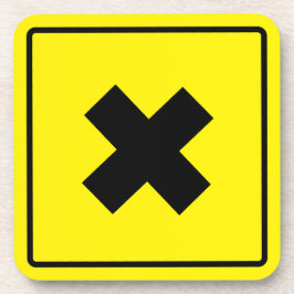 Crossroad Hard Plastic Untersetzer