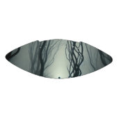 Crossroads in the Fog - Gloomy Forest Art Print Football (Panel)