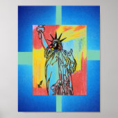 Crossroads Statue of Liberty poster (Vorne)