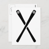 Crossski Postkarte (Vorne/Hinten)