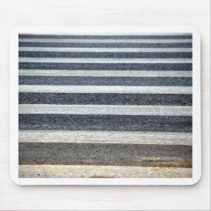 Crosswalk oder Zebra Crossing Mousepad